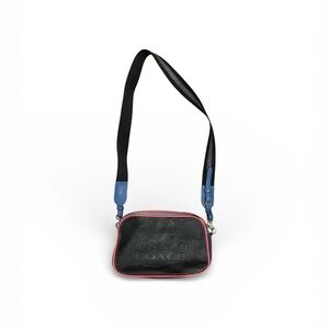 Coach Stylish Black and Blue Shoulder Bag